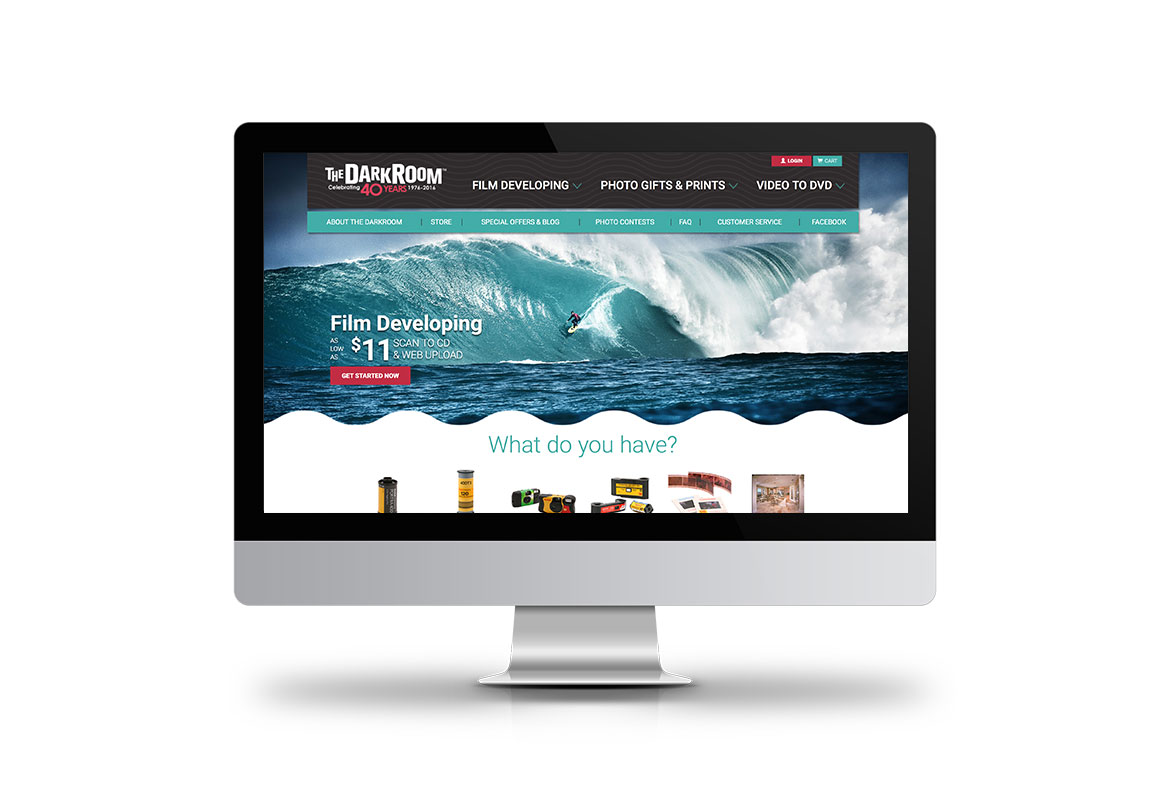 TheDarkRoom Website - Tim Hogan Graphic & Web Design - Charleston, SC