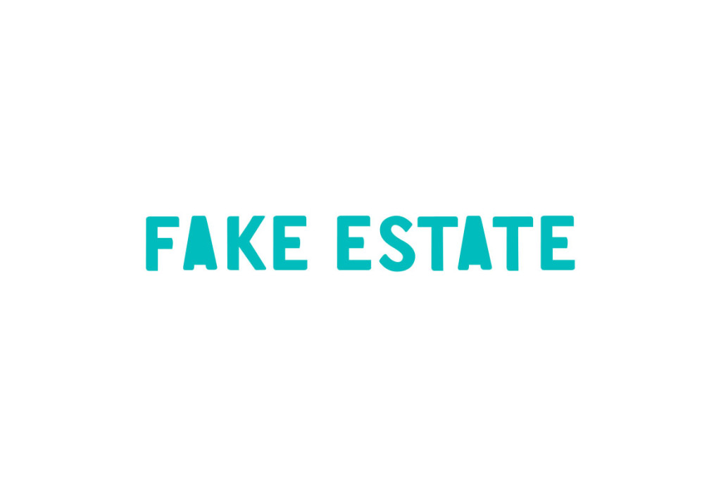 Fake Estate Music Logo - Tim Hogan Graphic & Web Design - Charleston, SC